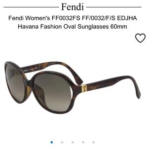 Fendi Sunglasses Authentic New